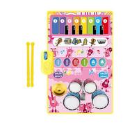 Floor Piano Mat For Kids With Built In Drum Sounds Interactive Music Toy For Early Learning & Active Play Floor Piano Mat For Kids