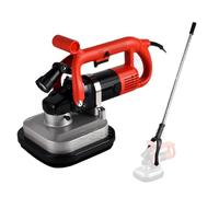 Floor Polisher Machine,Concrete Polisher Buffer,3600W 4-Head,600-3000RPM,LED Light,Full Copper Motor,for Wall Floor Grinding Polishing Extensionrod