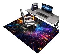 Floor Protection Mat for Hard Floor 150 x 180 cm Gaming Chair Mat for Rolling Chairs, Office Chair Mat for Hardwood Floor, Non-slip Hard Floor Chair Mat, Desk Chair Protector Carpet for Wooden Floors