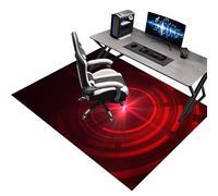 Floor Protection Mat for Hard Floors, 70 x 130 cm Non-slip Gaming Chair Mat for Carpet & Wooden Floors, Chair Rolling Mat Carpeted Floor, Gaming Computer Chair Mat for Gaming Room Home Office Decor