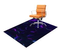 Floor Protection Mat for Hard Floors, Computer Gaming Rolling Chair Mat, Under Desk Low-Pile Rug, Large Anti-Slip Floor Protector for Home, Office Chair Mat for Hardwood & Tile Floor 70 x 100 cm