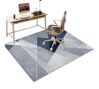 Floor Protection Mat, Office Chair Mats, Rolling Chair Mat, Carpet Protector, Computer Gaming Chair Mat, Desk Chair Mat Rug, Chair Underlay 80 x 100 cm - for Hardwood Carpeted Wood Laminate Floors
