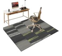 Floor Protection Mat, Office Chair Mats, Rolling Chair Mat, Carpet Protector, Computer Gaming Chair Mat, Desk Chair Mat Rug, Chair Underlay 80 x 100 cm - for Hardwood Carpeted Wood Laminate Floors