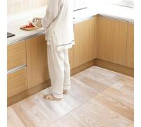 Floor Protector Kitchen Transparent Chair Mat 2mm Thick Wood/Tile Protection Mats Scratch Resistant Clear PVC Pad 30x60cm 40x80cm 80x120cm 120x200cm (Color : Thick 2.0mm/0.08", Size : 90x200cm)