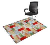 Floor Protector Mat For Desk Chair Computer Chair Mat 60 x 120 cm Doormat Indoor Non-slip for Entryway Multi-Purpose Carpet Protector for Home and Office Desk Chair Mat for Low Pile Carpet