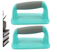 Floor Push Up Handles - Comfortable Foam Grips, Portable Multi-Purpose Workout Tool, Durable Anti-Scratch Construction, Stable Base | Strength Training, Bodyweight Exercise, Home Fitness