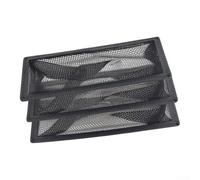 Floor Register Filter Screen, 3/6 Packs 4x10 4x12 Inch, Polyester Mesh | Polyester Mesh Ventilation Opening Net, Captures Dust Debris While Maintaining Airflow, for durable Black Design for Home