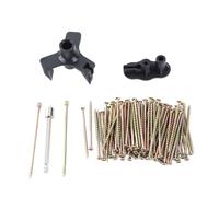 Floor Repair Kit for Squeaky Wood Floors Under Carpet, Squeak No More Woodworking Project Kit with 5 Tools and 50 Notch Screws for Hardwood Flooring