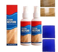 Floor Repair Polishing Agent, Quick Drying Floors Polisher Restore Scratch Remover, Scratch Removal Wood Floors Spray For Revitalize Shine Wood Laminate (2)