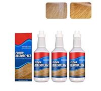 Floor Restore Eez, 150ml Floor Restorer, Wood Restorer, Wood Floors Polishing Solution, Flooring Renewal Agent, Floor Cleaner for Shine Wood, Tile, Laminate (3 Pcs)
