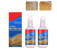 Floor Restore Eez,Clean Ezz Hardwood Restore, Wood Floors Polishing Solution, Flooring Renewal Agent,150ml Flooring Protection Agent Easy Mop Application, For Shine Wood, Laminate, Vinyl (2PCS)