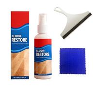 Floor Restore Solution - 3-in-1 Wood Floor Polish, Cleaner & Protector, for Shine Renewal & Protective Layer, Helps Conceal Small Scratches,For Shine Wood, Laminate (1PC)