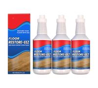 Floor Restore Solution, Floor Restorer Shine & Protect Instantly, Flooring Renewal Agent, Quick-drying Solution, Restore Gloss, Reduce Dullness, for All Wood Types (3Pcs)