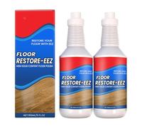 Floor Restore Solution, Floor Restorer Shine & Protect Instantly, Flooring Renewal Agent, Quick-drying Solution, Restore Gloss, Reduce Dullness, for All Wood Types (2Pcs)