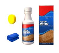 Floor Restore Solution,Hardwood Restore,Flooring Renewal Agent,Floor Maintenance Liquid,150ml Flooring Protection Agent for Shine Wood, Laminate,Scratch Coverage,Gloss Restoration