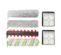 Floor Roller Brush and Filters Replacement Vacuum Cleaner Parts Roller and Filter Multifunctional Clean Accessories for Bissell X7 3350F 2832Z 2955Z 4th Generation Vacuum Cleane