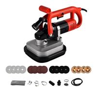 Floor Sander and Polisher, 3600W, 4-Head, LED Light, Full Copper Motor, 600-3000 RPM, for Concrete Grinding and Polishing