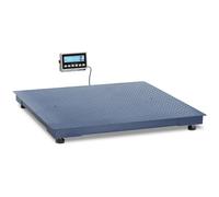 Floor Scale 1000 kg / 0.2 kg 120 x 120 cm External LCD - Floor Scales by Steinberg Systems Black