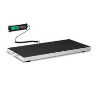 Steinberg Systems Floor Scale Platform Scale Floor Scale Animal Scale 150kg/500g Anti-Slip Mat LCD SBS-PS-150 (Aluminium, Stainless Steel, Lithium-Ion Battery, Weighing Surface 95x50cm)