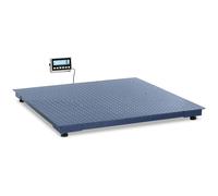 Floor Scale 5000 kg / 2 kg 150 x 150 cm External LCD - Floor Scales by Steinberg Systems Black