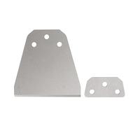 Floor Scraper Blade 5 Inch Ultra Thin Flexible Wall Tile Removal Chisel Tool Replacement Blade for Commercial Work Repairs Remodeling Projects Spring Steel 5in with Gasket
