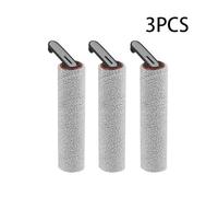 Floor Scrubber Vacuum Cleaner Roller Brush Accessories, Compatible for Dreame, H14 Pro / H20 Ultra / H30 Ultra H13 Pro(3PCs)