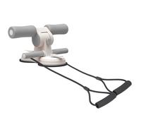 Floor Sitting Bar | AB Exercise Machine 28x21.5cm, Abdominal Suction Cup - Useful To Use Sitting Assist With Double Suction And Pull Rope For Training