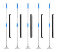 Floor Squeegee Floor Wiper Bathroom Clean Squeegee Mop Steel and Rubber vidaXL