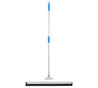 Floor Squeegee Floor Wiper Bathroom Clean Squeegee Mop Steel and Rubber vidaXL