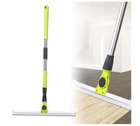 Floor Squeegee for Concrete Floor, with 51 Long Handle Floor Squeegee for Tile Floor, Squeegee Mop for Floor Cleans Glass,Fine Dust,Hair,Liquids,Small:35×130cm