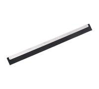 Floor squeegee head Silver/Black 45.5x2x5cm Steel & Rubber Corrosion Resistant.