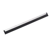Floor squeegee head Silver & Black Steel Rubber 60.5x2x5cm Durable multi-surface
