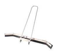 floor squeegee, Stainless Steel Rain Shuttle Heavy Duty Squeegee Broom Floor Water Remover with EVA Foam Blade and 360° Rotatable Wheels