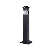 Floor Stand Ashtray In/Outdoor Ashtrays Stainless Steel Floor Standing Ashtray with Inner Bucket Trash Can Bins Tall Outside Patio Vertical Ashtrays for Cigarettes H44inchs Floor Standing Ash Tray
