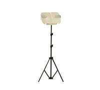 Floor Stand Holder, Reading Podium 10kg Load Capacity,Height Adjustable 68-158cm, for Thick Textbook Pictures Recipe(White)