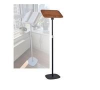 Floor Stand Holder,Reading Podium Panel Size 39x26cm,Height Adjustable, for Textbooks Sheet Music Recipes(Black,Adjustable 50-130cm)