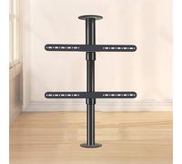 Floor Stand TV Mount with 360 Degree Rotation, Adjustable Bracket for Flexible Viewing in Any Room