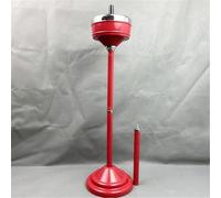 Floor Standing Ash Tray, Adjustable Height, Stainless Steel, Detachable, Easy to Clean, Tall Ashtray for Patio, Home, Office