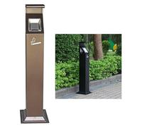 Floor Standing Ash Tray, Floor Standing Ashtray, Floor-Stand Ash Tray Outside Patio Commercial Metal Ashtrays(C)