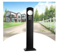 Floor Standing Ash Tray, Floor Standing Ashtray, Outdoor Butt Ashtray For Patio, Large & Tall Outside Ash Tray For Cigarette Butt Disposal(Black)