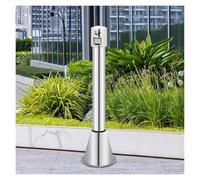 Floor Standing Ash Tray, Floor Standing Ashtray, Outside Standing Ash Tray Stainless Steel Cigarette Butt Disposal(Color2)