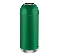 Floor Standing Ashtray - Bullet Shape Stainless Steel Trash Can with Inner Bucket for Indoor Use in Shopping Malls, Offices, Clubs, Airports, and Banks