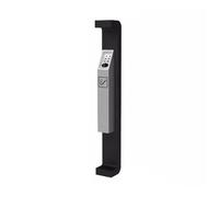 Floor Standing Ashtray Stainless Steel Cigarette Butt Collection Cylinder for Hotel Lobby Patio