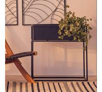 Floor Standing Black Plant Box | Asher
