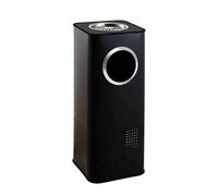 Floor-Standing Cigarette Disposal Unit with Extinguishing Mesh for Public Spaces