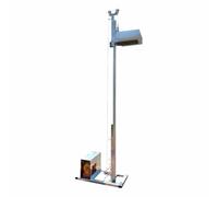 Floor-standing Crane - Concrete Material Lifts, Electric Hoist with Wireless Remote Control, 330 Lbs Load Capacity - Ideal for DIY And Home Renovation(Height 6.5m)