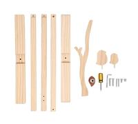 Floor Standing Crib Mobile Arm,Baby Wooden Cot Mobile Arm,Nursery Babies Mobiles Hanger,Easy Installation Strong Support Multifunctional Movable Baby Mobiles Hanger for Nursery