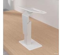 Floor Standing Customer Reception Podiums/Lectern,Heavy duty elevated lectern, teacher conference room training host business presentation report speaking platform(B)