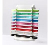 Floor Standing Drumstick Rack, Commercial Woody Drum Stick Display Holder, 10 Tiers Music Store Drumsticks Stand for Percussion Stick/Wands/Lightsabers Collection