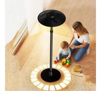 Floor Standing Electric Outdoor Heater, Table Top Electric Patio Heater, Indoor Outdoor Patio Heaters, Space Heater with Remote & 3 Level Temperature Adjustment/Timer